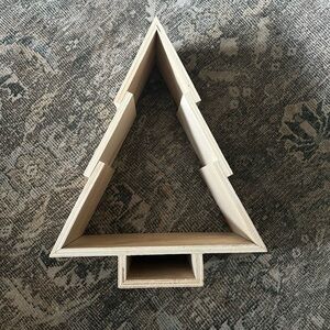 13 inch Creative Co-Op Wood Tree Shelf Decor